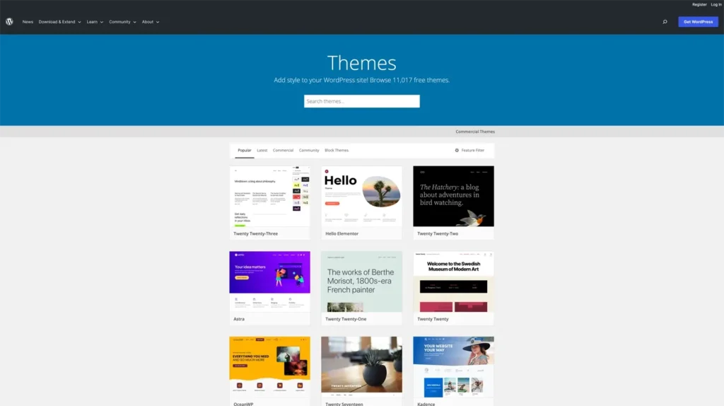 wordpress themes