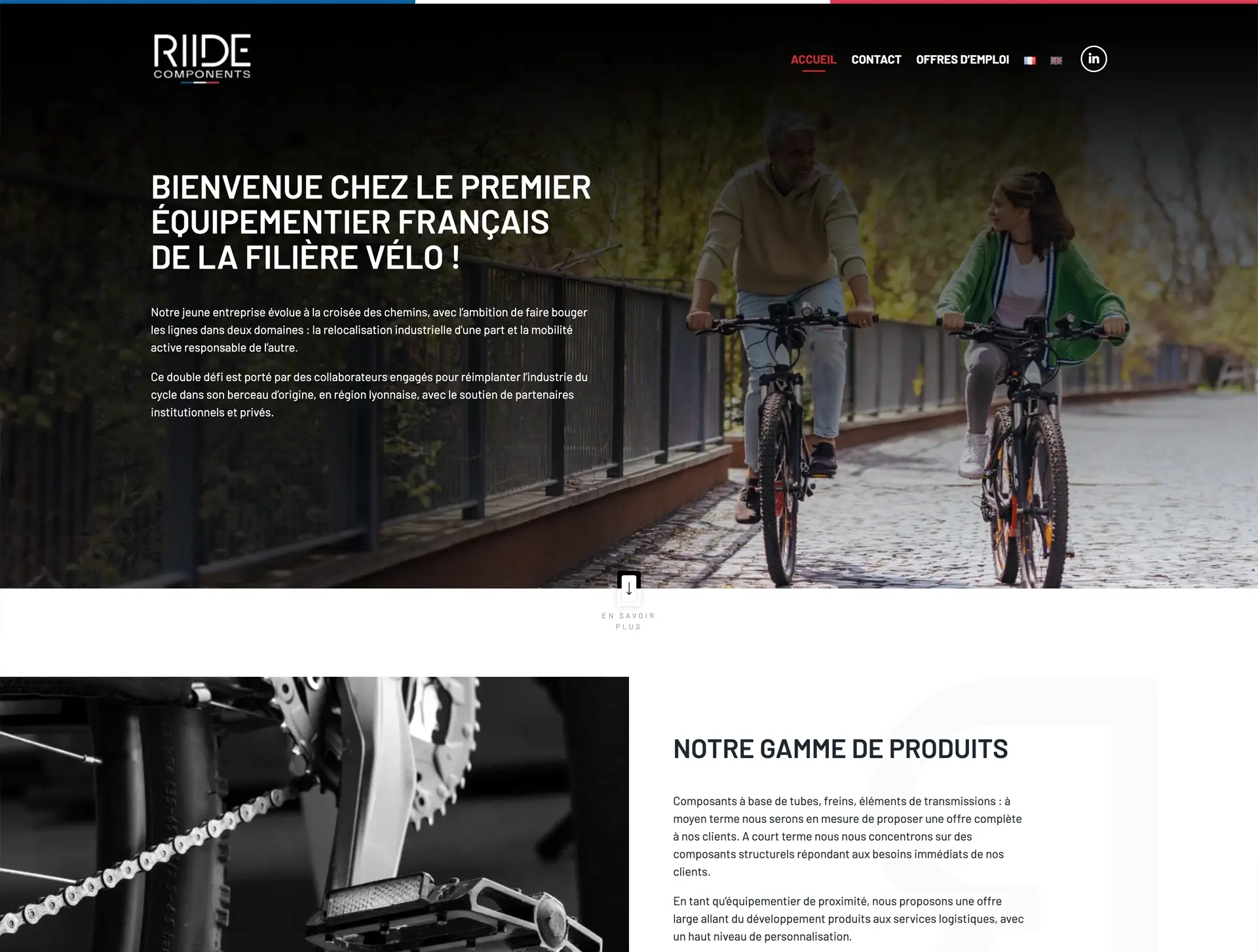 site riide home